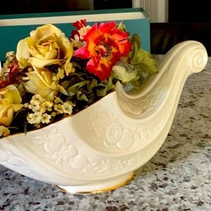 Lenox “Fruits of Life” cornucopia